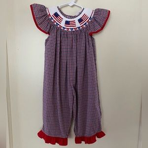 4th of July Romper